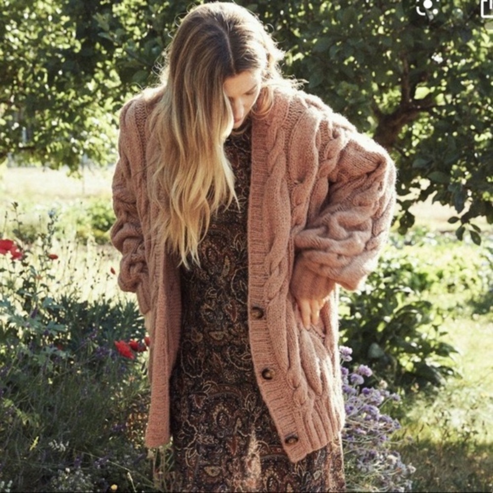 Doen Marcelle cardigan- camel